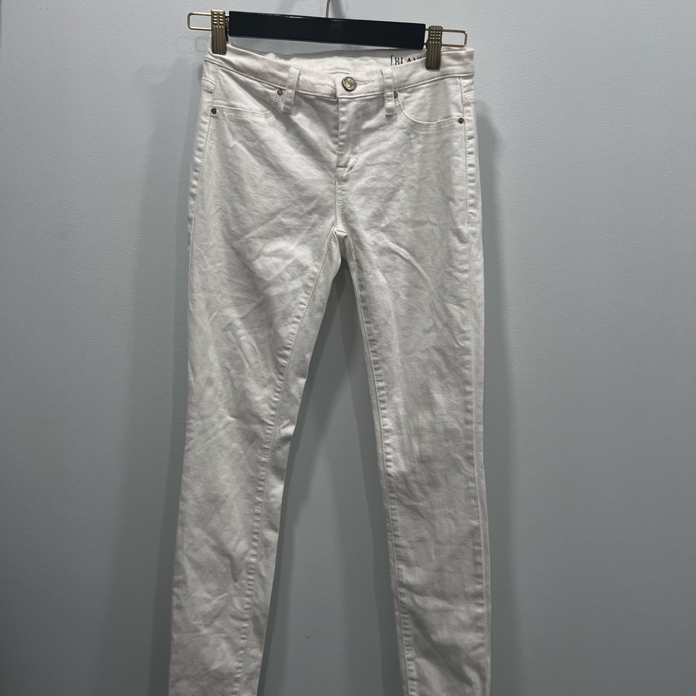 Blank NYC white skinny jeans